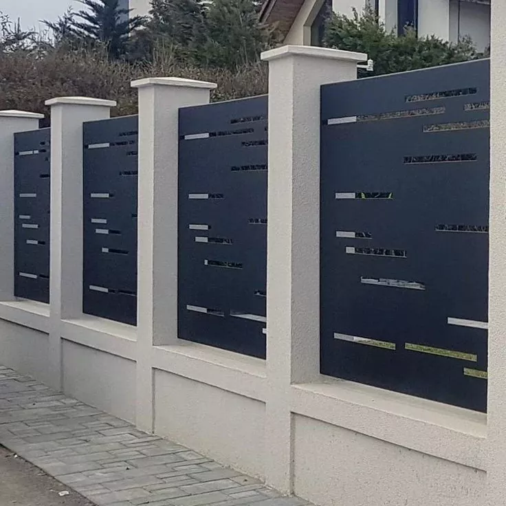 Алуминиумски уметнички заштитни огради