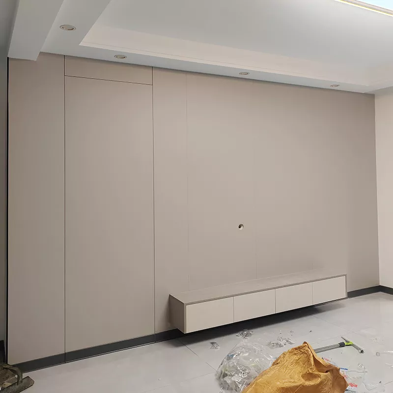 Wallboard честички од цврсто дрво